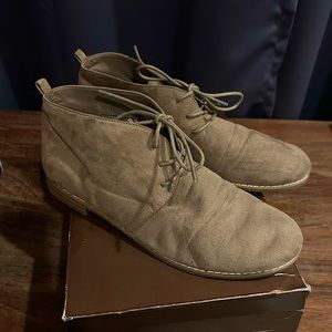 Franco Sarto lace up women’s booties